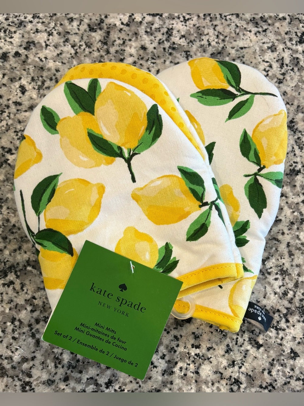 Kate Spade New York Oven Mitts Lemons